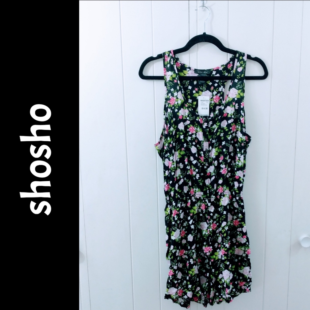 NWT floral romper